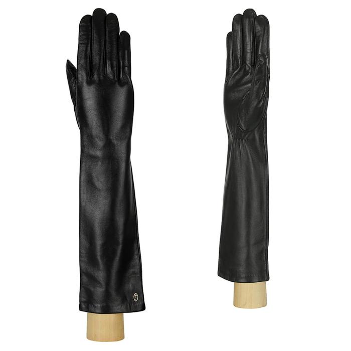 Перчатки женские натуральная кожа (Размер 6.5) черный