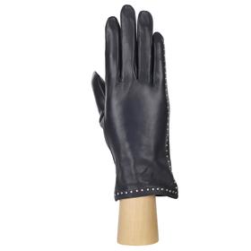 

Перчатки женские, натуральная кожа, размер 7, синий