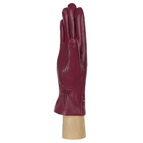 

Перчатки женские, натуральная кожа, размер 7, бордовый