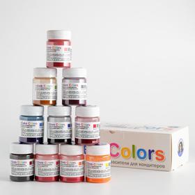 

Набор водорастворимых красителей Gleb Colors, 10 цветов