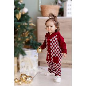 

Комбинезон с капюшоном, рост 80 см