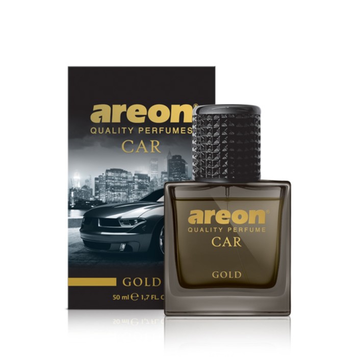 фото Ароматизатор на зеркало areon perfume gold, 50 мл 704-mcp-04