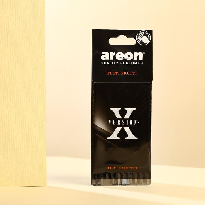 ароматизатор воздуха x version areon coconut Ароматизатор на зеркало Areon Refreshment X-Version тутти фрутти 704-045-XV7