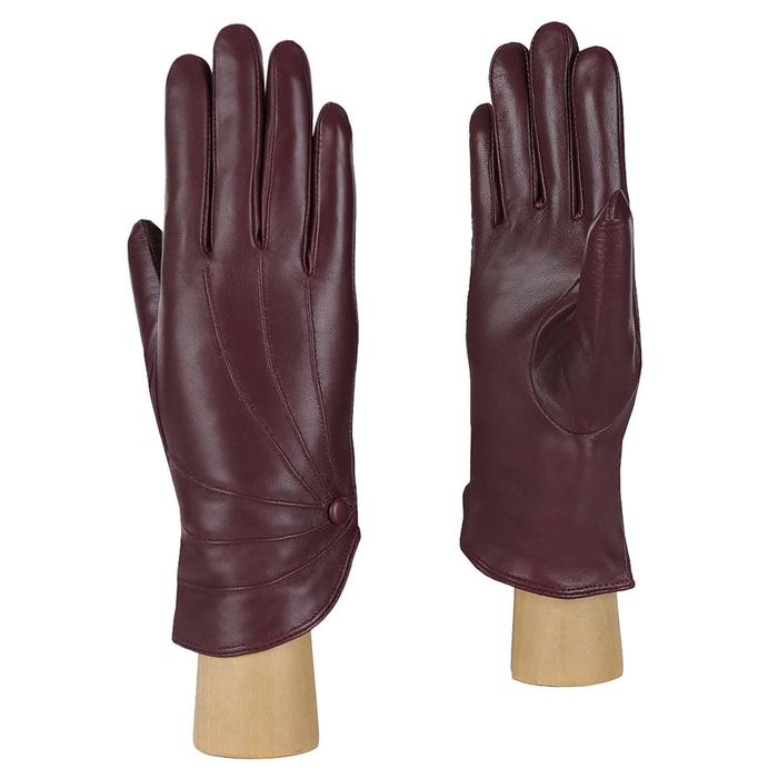 

Перчатки женские натуральная кожа (Размер 8) бордовый