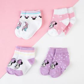 

Набор носков Minniecorn, Минни Маус, 4 пары, 10-12 см