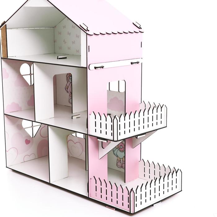 Кукольный дом без мебели «Doll Style»