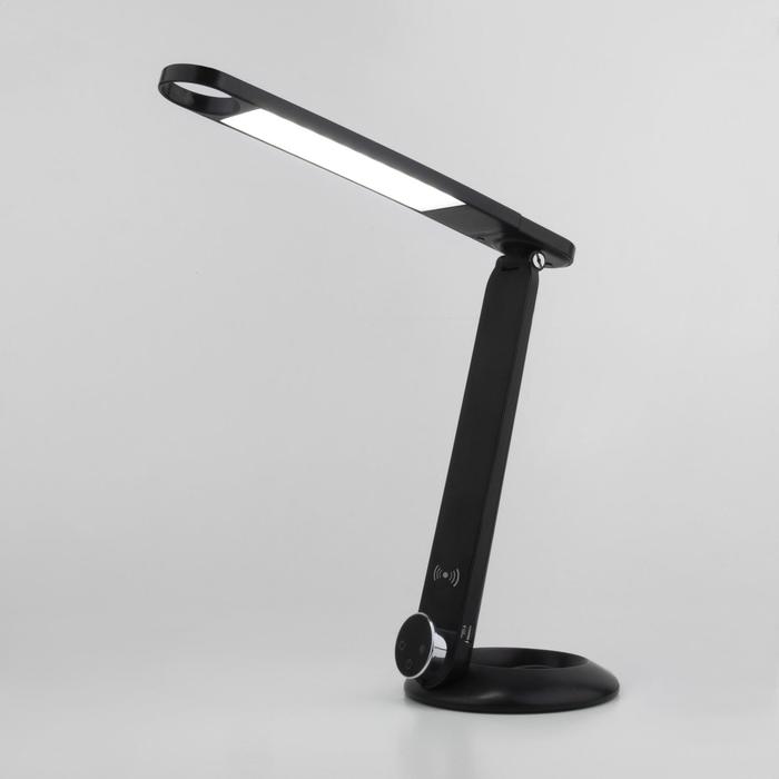 цена Настольная лампа Action, 8Вт LED, 560лм, 3300-6500К, цвет чёрный
