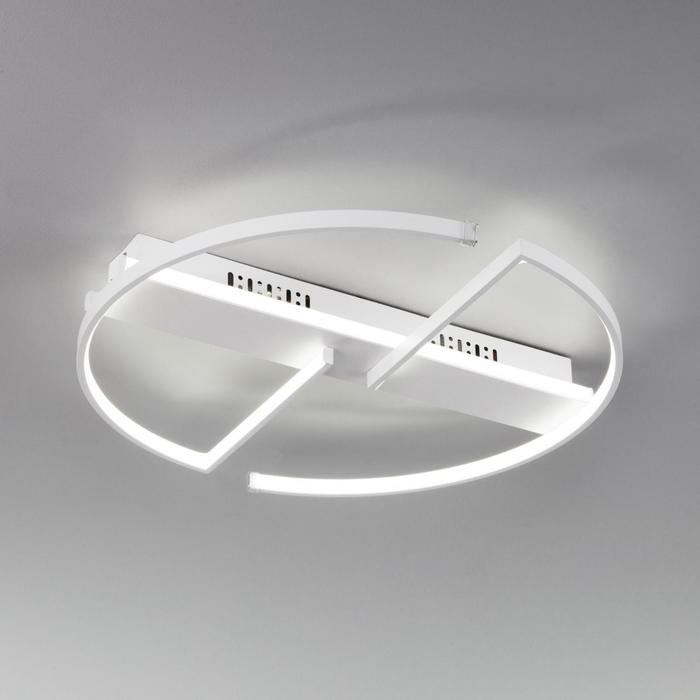 Люстра Griff 120Вт LED 9600лм 3300-6500К цвет белый с ПДУ 14262₽