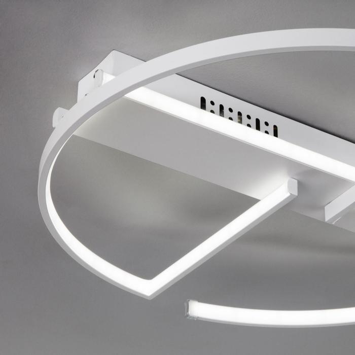 

Люстра Griff, 120Вт LED, 9600лм, 3300-6500К, цвет белый, с ПДУ