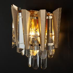 

Бра Coda, 2x60Вт E14, цвет золото