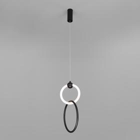 

Светильник Rim, 10Вт LED, 630лм, 4200К, цвет чёрный