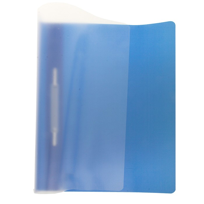 Папка-скоросшиватель A4 Erich Krause Semi-Clear Economy, синяя