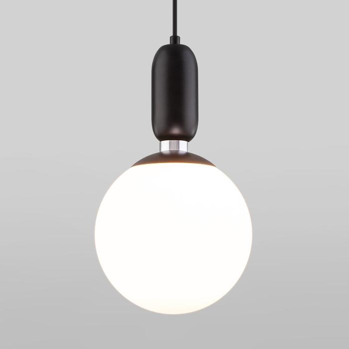 Светильник Bubble, 1x60Вт E27, цвет чёрный светильник littleton 1x60вт e27 цвет чёрный