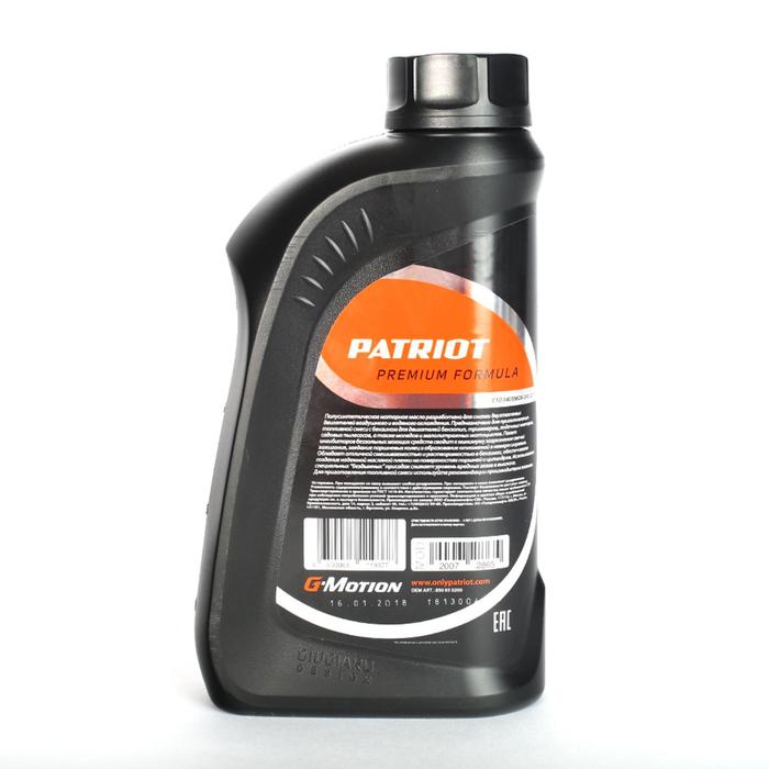 фото Масло полусинтетическое patriot g-motion 2т euro, 1л