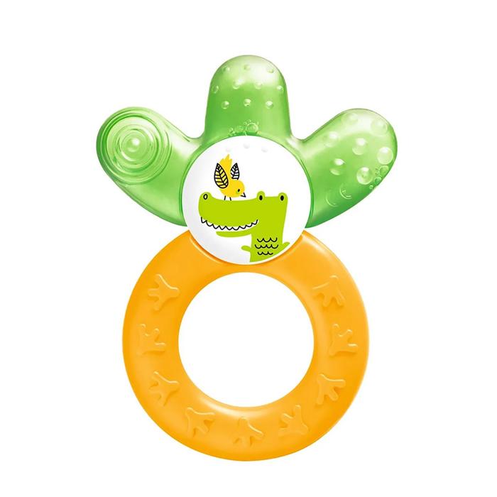 Охлаждающий прорезыватель для зубов Cooler, цвет жёлтый, от 4 месяцев