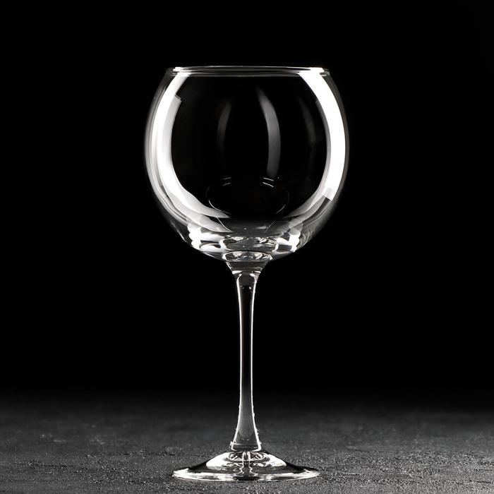 Бокал стеклянный для вина «Эдем», 650 мл бокал истребитель сухого стеклянный 650 мл