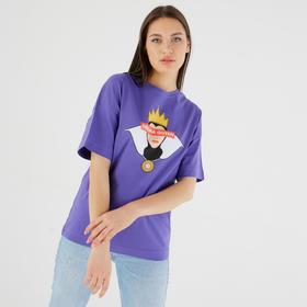

Футболка "Drama queen" Злодейки, р. M-L, фиолетовый