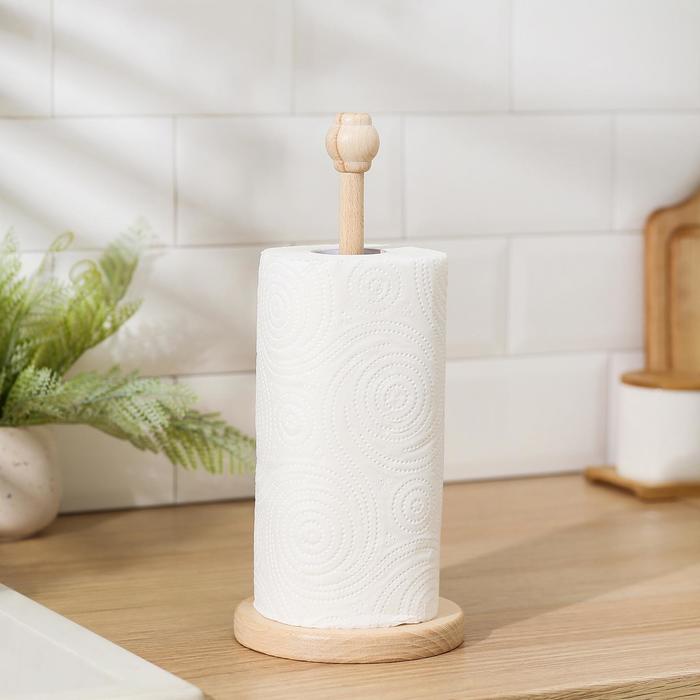 

Держатель для бумажных полотенец, 14×30 см, массив бука