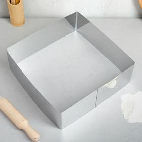 

Форма для выпечки и выкладки "Квадрат", H-10 см, 30 х 30 см, 1 сорт