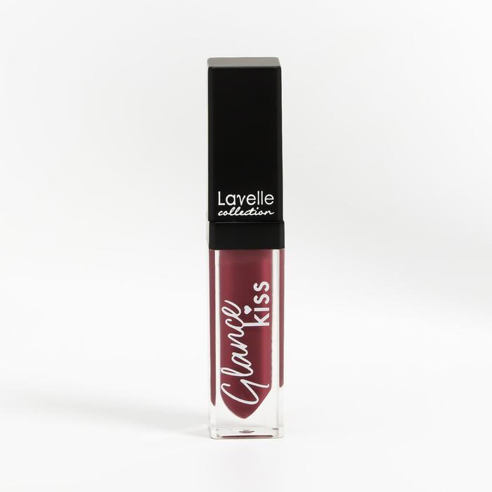 

Лаковая жидкая помада GLANCE KISS LavelleCollection, тон 10 марсала, 5мл