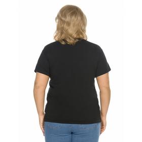 

Футболка женская, размер XXL, цвет чёрный