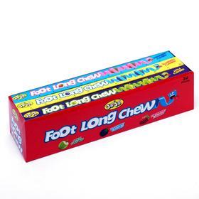 

Жевательная конфета Foot Long Chew, ассорти с кислой пудрой, 30 г