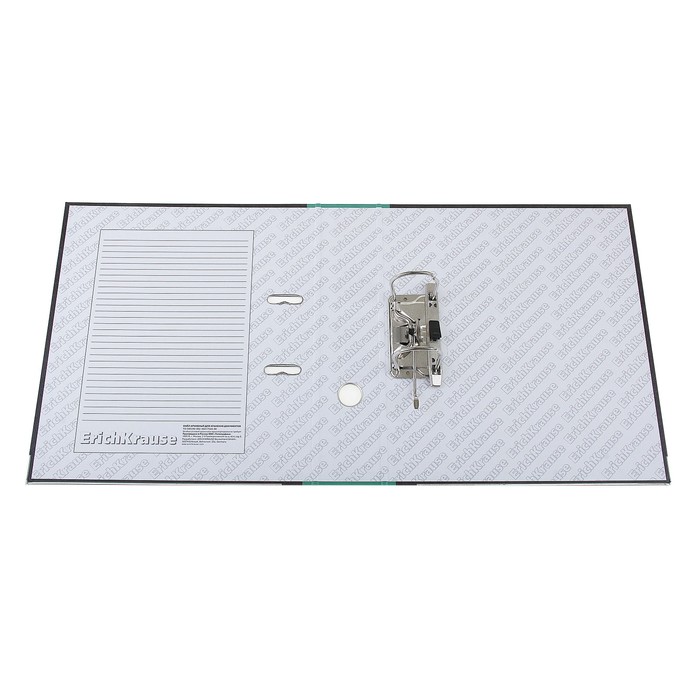 Папка-регистратор А4, 70мм Original, разборный, мраморный, зелёный, пластиковый карман, металлический кант, картон 2мм, вместимость 450 листов