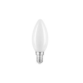 

Лампа Светодиодная Gauss Filament, Свеча, Е14, 9 Вт, 4100 К, 610 Лм, матовая