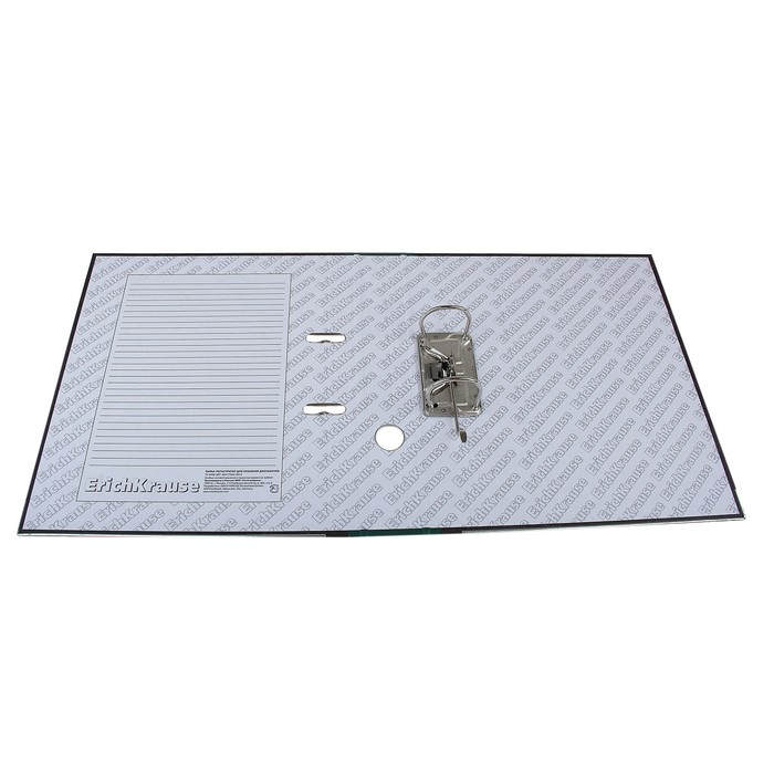 Папка-регистратор А4, 50мм Original Pro, разборный, мраморный, зеленый, пластиковый карман, металлический кант, картон 2мм, вместимость 350 листов