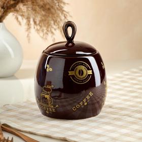 

Сахарница "Петелька", коричневая, кофе, 0.8 л