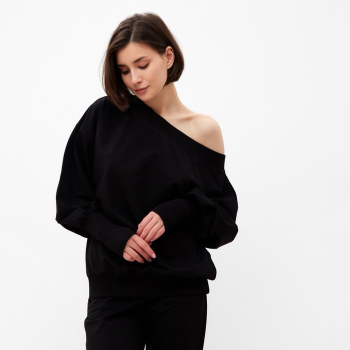 

Костюм женский (джемпер, брюки) MINAKU: Casual Collection цвет чёрный, размер 42