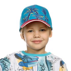 

Кепка для мальчиков, размер 50-52, цвет голубой