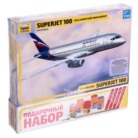 

Сборная модель «Самолёт SuperJet 100»