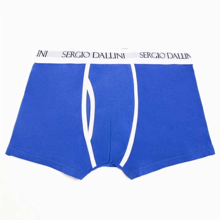 фото Трусы мужские боксеры, цвет синий, размер 48-50 (l) sergio dallini