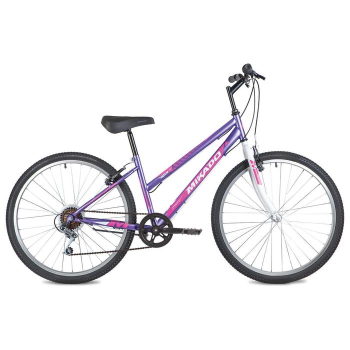 фото Велосипед 26" mikado vida 1.0, цвет фиолетовый, размер 16" mikado bike