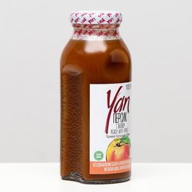 

Персиково-яблочный сок прямого холодного отжима YAN, 250 мл