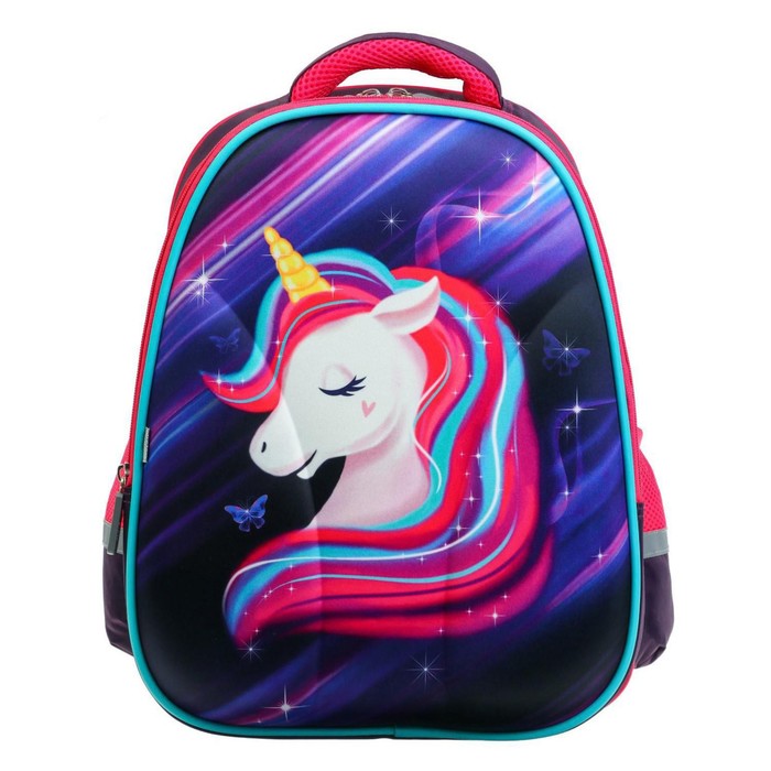 

Рюкзак каркасный школьный Calligrata Unicorn, 39 х 30 х 14 см