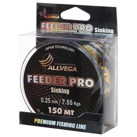 

Леска Allvega Feeder Pro 0,25, 150 м