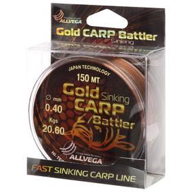 

Леска Allvega Gold Karp Battler 0,40, 150 м