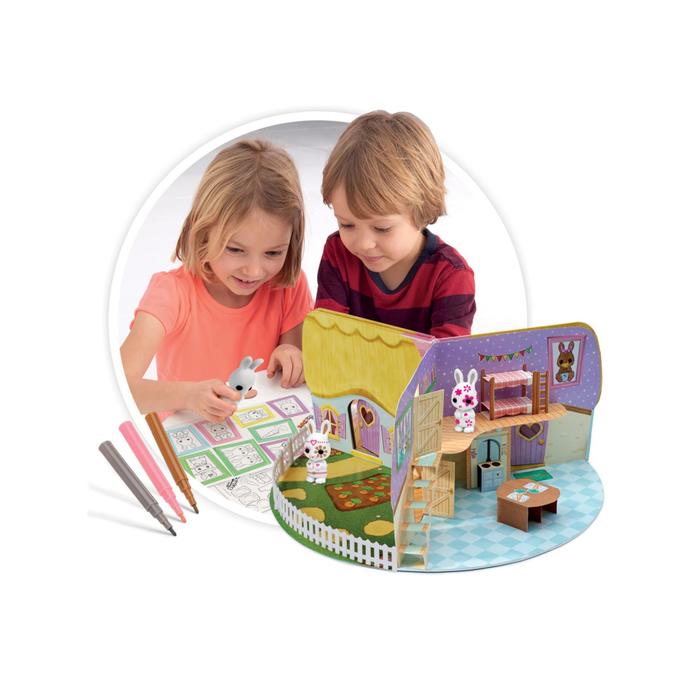 фото Игровой набор «книжка-домик»