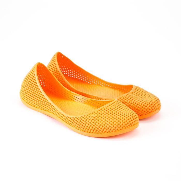 Аквашузы женские, цвет оранжевый, размер 39