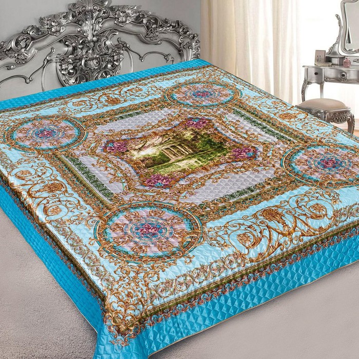 

Покрывало 3D Marianna евро макси Иоланта 225х250 см, искус.шелк, пэ100%