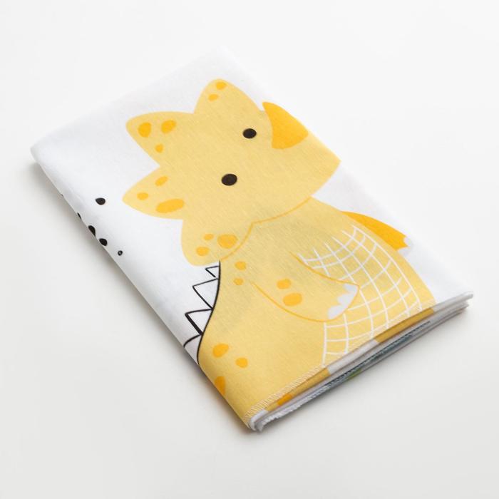 

Пеленка Крошка Я Little dino, 70*120 см, бязь, хлопок 100%