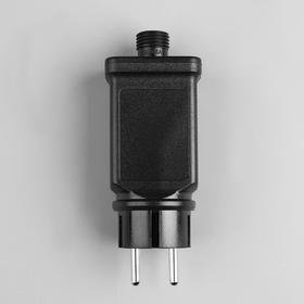 

Трансформатор для гирлянд 220/24V, 36 Вт, 0,80А, 2W, фиксинг, чёрный