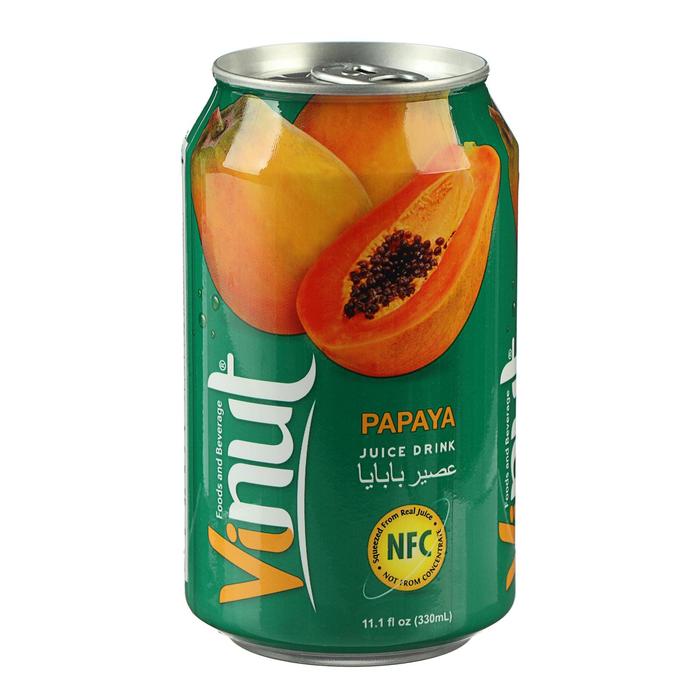 

Напитки Vinut с соком папайи, 330 мл