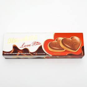 

Печенье Biscolata love bite с ореховой начинкой и молочным шоколадом, 125 г