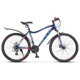 

Велосипед 26" Stels Miss-6100 MD, V030, цвет тёмно-синий, размер рамы 19"