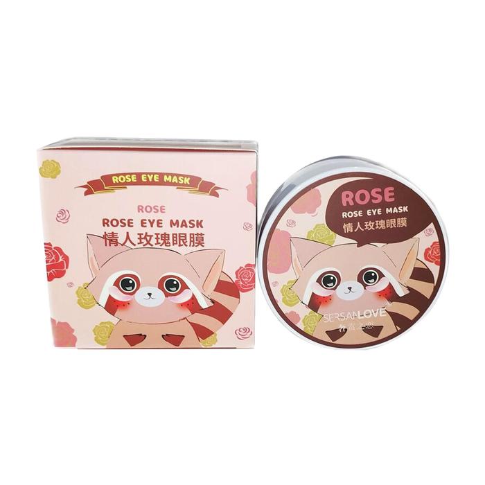 

Гидрогелевые патчи для кожи вокруг глаз Sersan Love Rose Eye Mask, 60 шт.