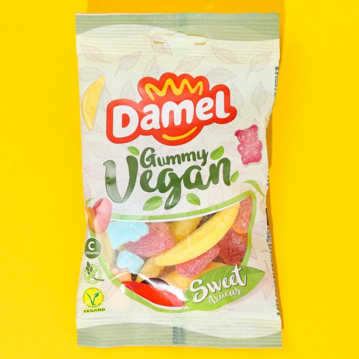 

Мармелад жевательный "Мишки в сахаре" DAMEL VEGAN, 80 г, микс