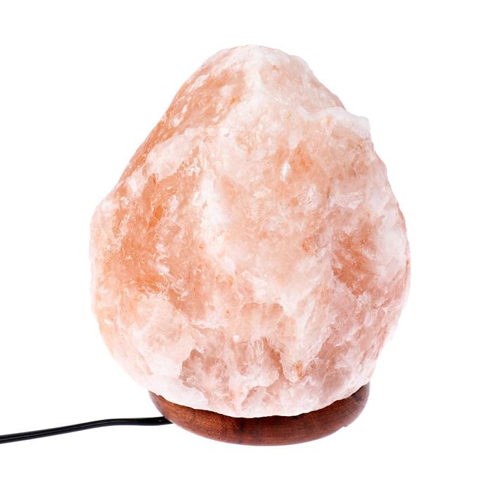 фото Солевая лампа wonder life "скала", 15 вт, 3-4 кг, красная гималайская соль, от сети